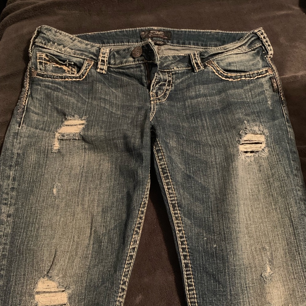 Women’s size 34x33 Silver jeans